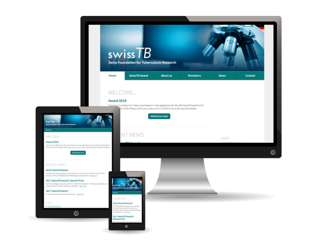 Site web Swiss TB