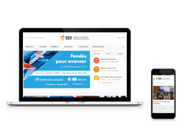 Site web EER Genève